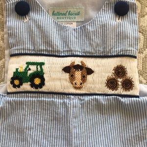 Farm Smocked Set
